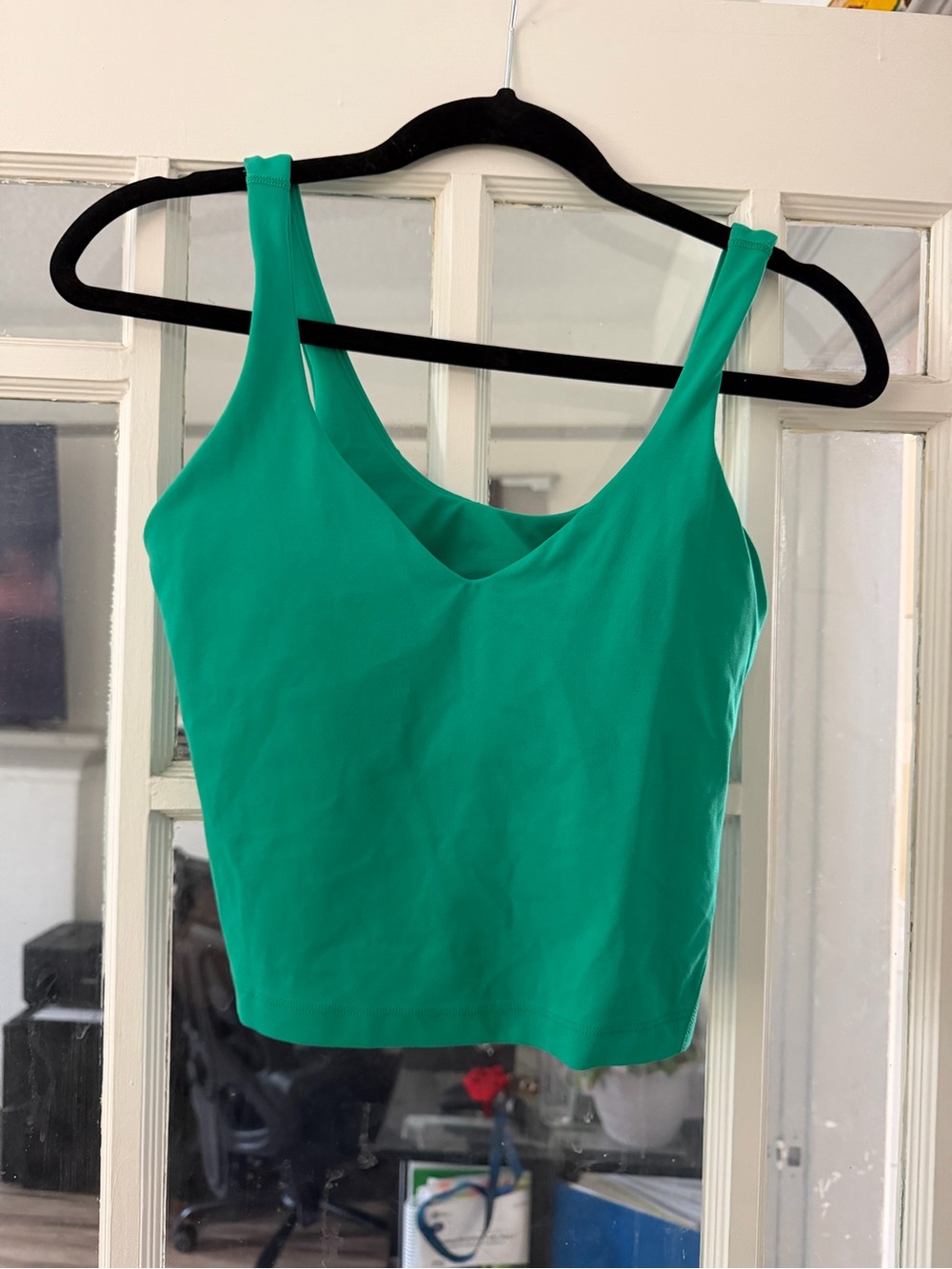 lululemon athletica Emerald Green V-Neck Tank